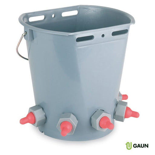 LAMB FEEDER BUCKET 5 TEATS - 8 LITRES - Ballyholland Poultry