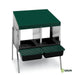 LAYING NEST 2 COMPARTMENTS PLASTIC FLOOR WITH LEGS - Ballyholland Poultry