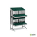 LAYING NEST WITH BASKETS BATTERY - 6 COMPART. - Ballyholland Poultry