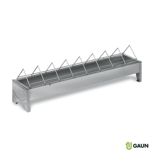 METAL CHICK FEEDER 50 CM. GALVANIZED - Ballyholland Poultry