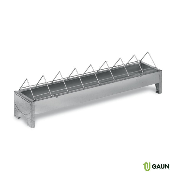 METAL CHICK FEEDER 50 CM. GALVANIZED - Ballyholland Poultry
