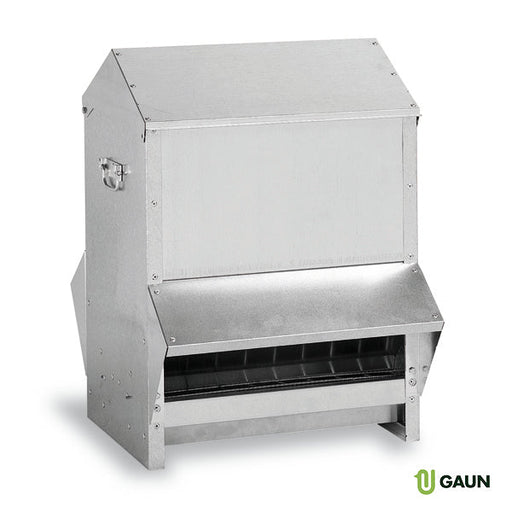 OUTDOOR GALVANISED FEEDER 50 KG. - Ballyholland Poultry