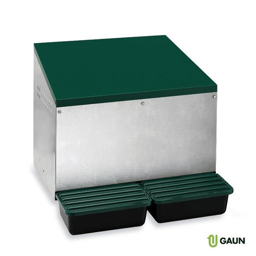 OUTDOOR LAYING NEST 2 COMPARTMENTS PLASTIC FLOOR - Ballyholland Poultry