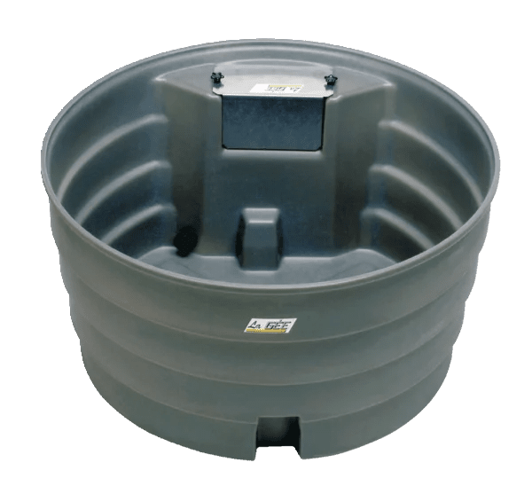 Pasture waterer "Superbac" with full rim | 1000 liters | corrosion free - Ballyholland Poultry
