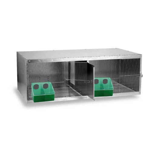 PIGEON BREEDING CAGE 8 COMPART.**REMOVABLE DIVIDER** - Ballyholland Poultry