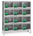 PIGEON CAGE 12 COMPARMENTS - Ballyholland Poultry