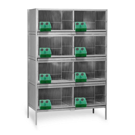 PIGEON CAGE 8 COMPARTMENTS - Ballyholland Poultry
