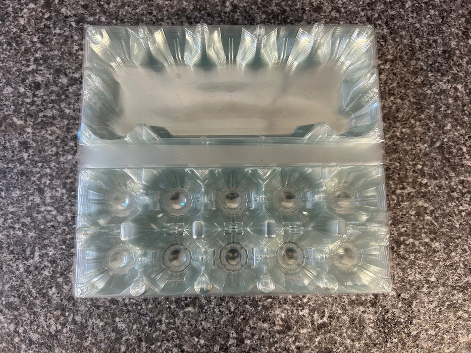 Plastic 10 Egg Box - Ballyholland Poultry