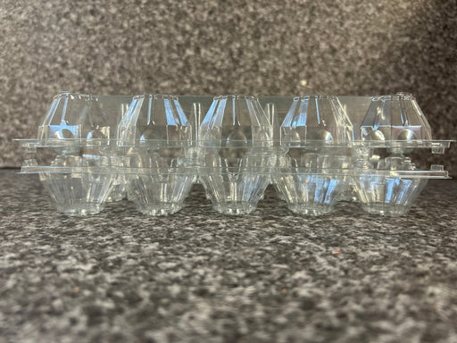 Plastic 10 Egg Box - Ballyholland Poultry