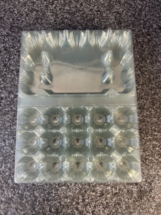 Plastic 15 Egg Box - Ballyholland Poultry