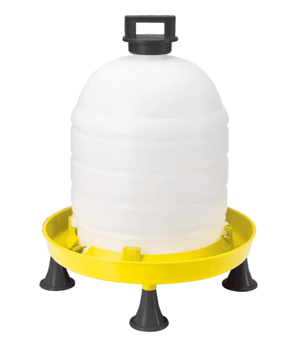 Plastic drinker for chickens with stand (15 L) - Ballyholland Poultry