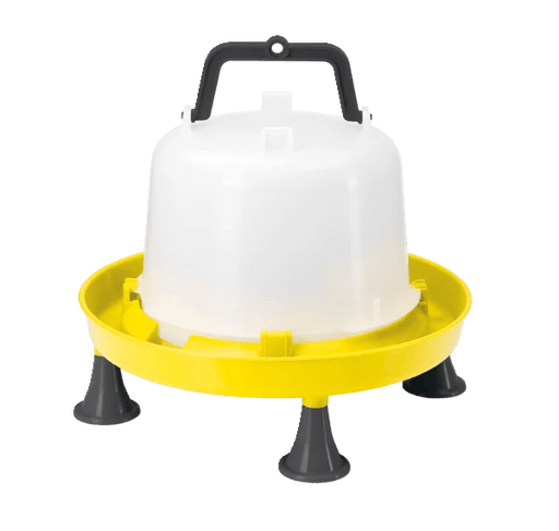 Plastic drinker for chickens with stand (5 L) - Ballyholland Poultry