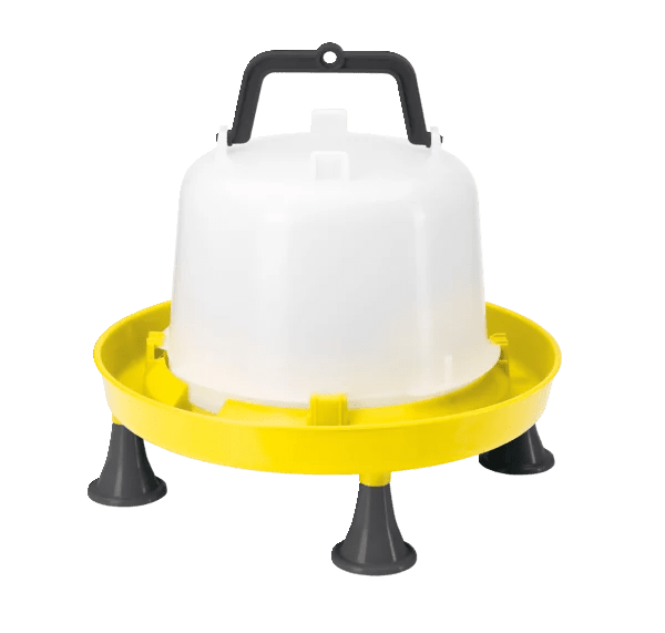 Plastic drinker for chickens with stand (5 L) - Ballyholland Poultry