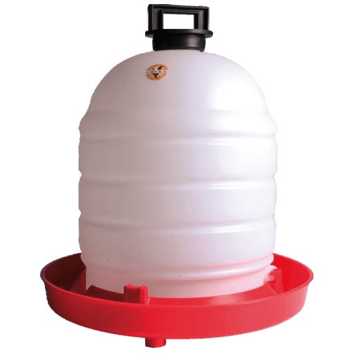 Plastic drinker for poultry (15 L) |with handle - Ballyholland Poultry