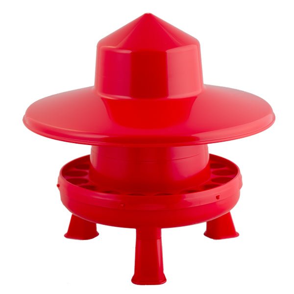 PLASTIC POULTRY FEEDER 4 KG. WITH LEGS - Ballyholland Poultry