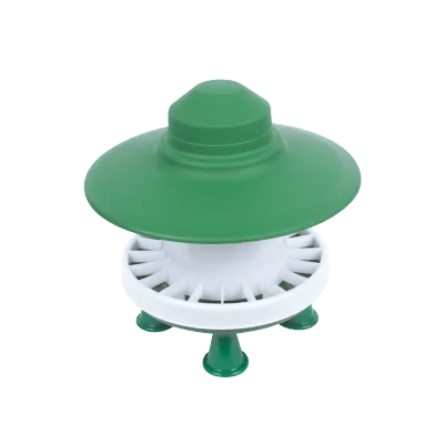 Plastic rain cover for feeder ASCOT | green (2.5 kg) - Ballyholland Poultry
