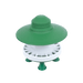Plastic rain cover for feeder ASCOT | green (2.5 kg) - Ballyholland Poultry