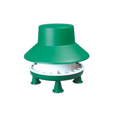 Plastic rain cover for feeder Blenheim | green (6 kg) - Ballyholland Poultry