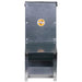 Poultry feeder with rain cover | galvanized steel (10 L) - Ballyholland Poultry
