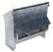 Poultry feeder with rain cover | galvanized steel ( 25 L) - Ballyholland Poultry