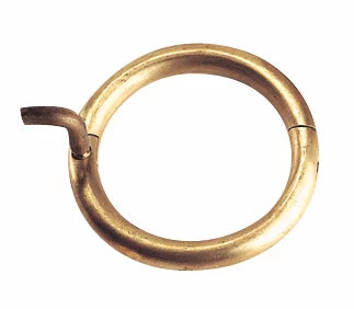 KAMER bull nose ring | brass | 54 mm inner diameter | 70 mm outer diameter