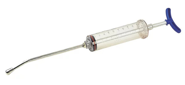 Demaplast plexiglass dosing syringe (250 ml)