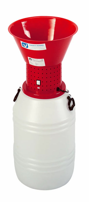 Electric grain mill with barrel (50 L)