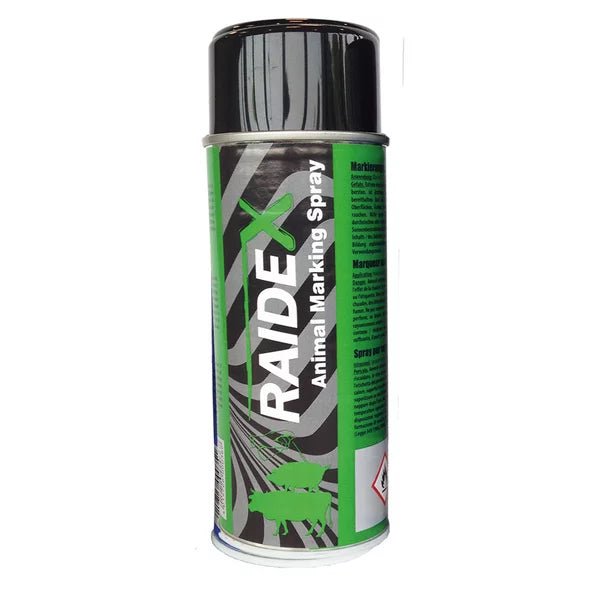 RAIDEX Livestock sign spray for cattle / pigs (500 ml) | green - Ballyholland Poultry