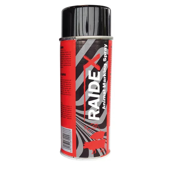 RAIDEX Livestock sign spray for cattle / pigs (500 ml) | red