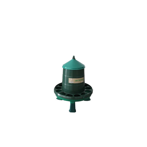 RECYCLED PLASTIC POULTRY FEEDER. WITH LEGS - Ballyholland Poultry