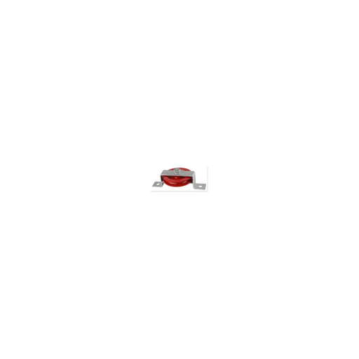 Single-support metal pulley 90mm (3.5") without bearing - Ballyholland Poultry