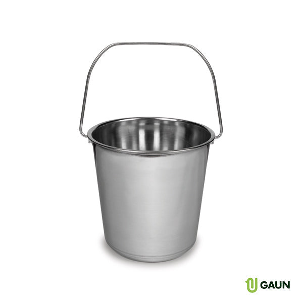 STAINLESS STEEL BUCKET 8.5 L. - Ballyholland Poultry