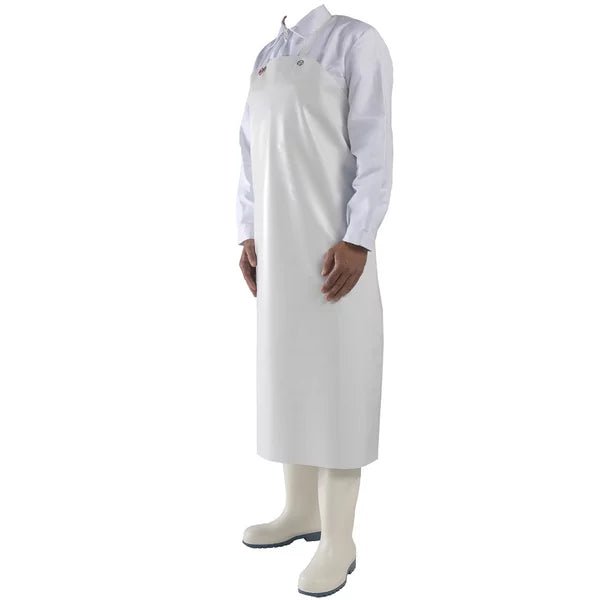 Vinyl Milking Apron White - Ballyholland Poultry
