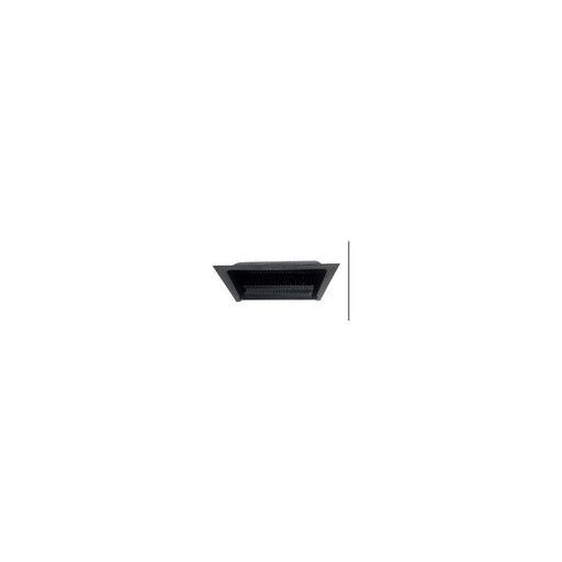 Wind hood for small air inlets black with light trap - Ballyholland Poultry