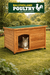 WOODEN KENNEL FLAT ROOF LARGE - Ballyholland Poultry