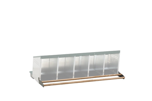 WOODEN PERCH FOR LAYING NEST 5 COMPART. PLASTIC FLOOR - Ballyholland Poultry