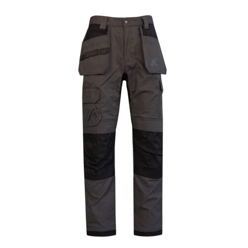 Xpert Core Stretch Work Trouser Grey/Black - Ballyholland Poultry